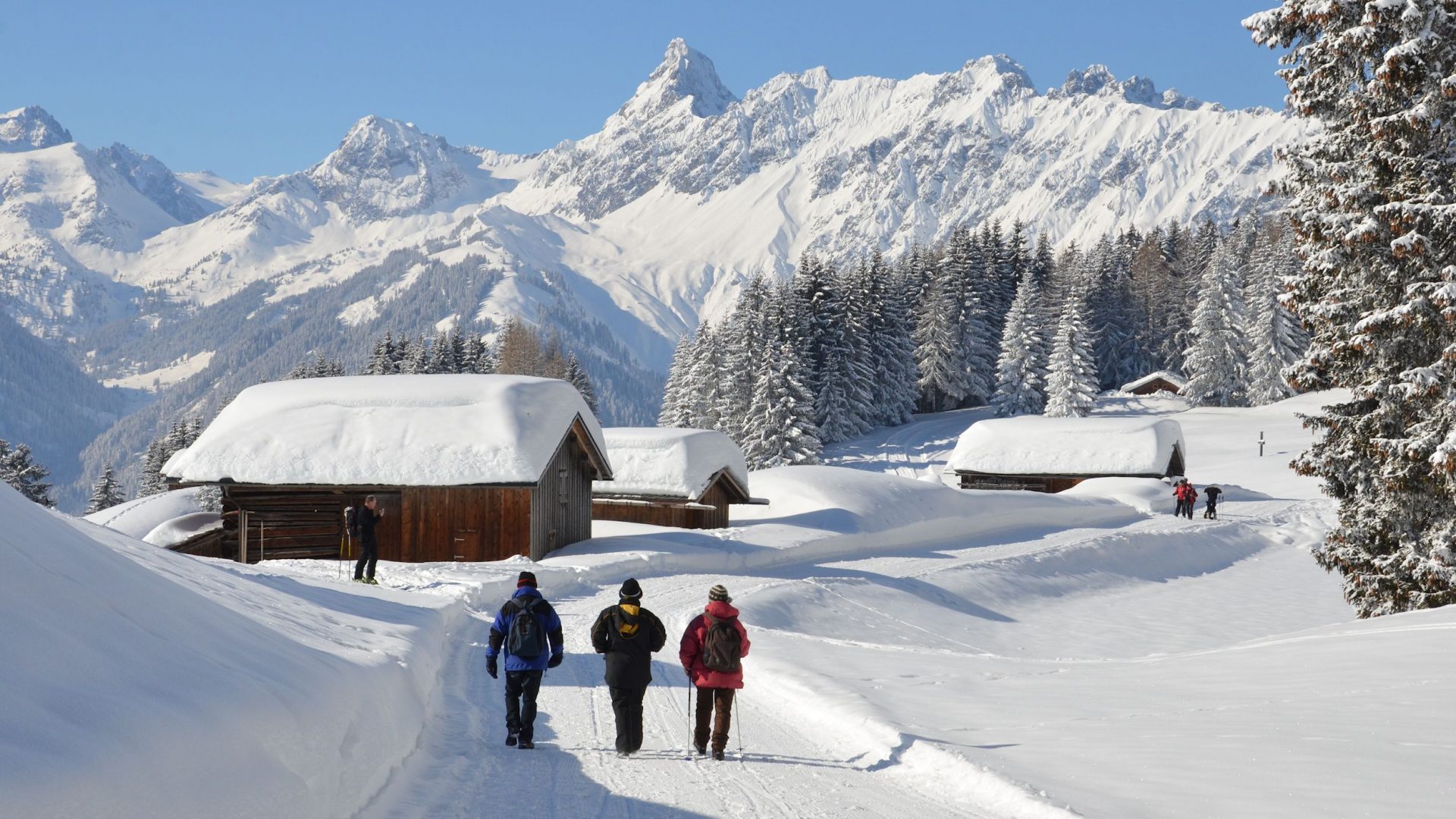 Winterwanderwege - Routentipps für Winterwandern in Vorarlberg