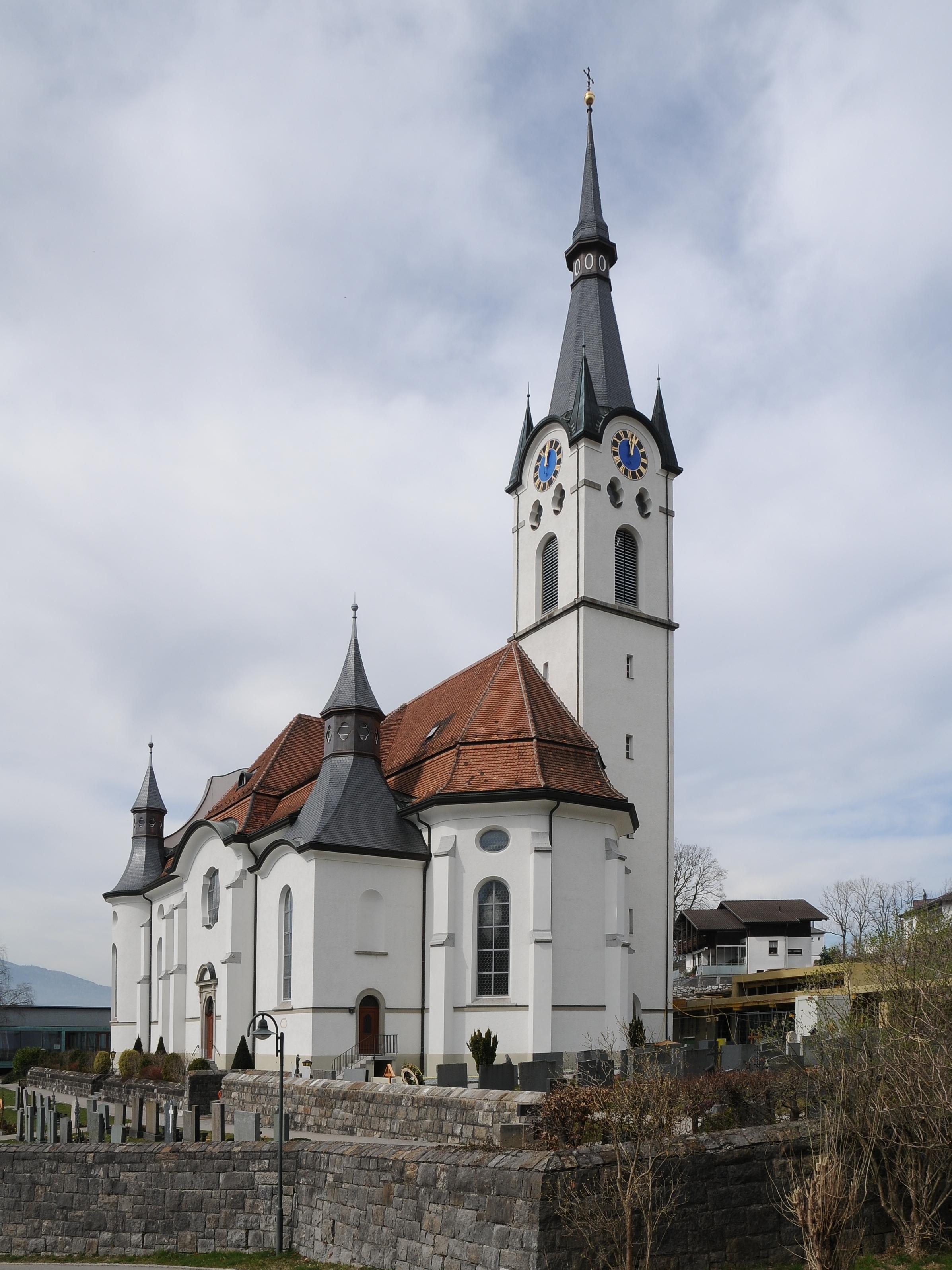 Koblach, Pfarrkirche Heiliger Kilian - Urlaub In Vorarlberg