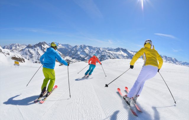 Ski areas in Vorarlberg - Ski resorts from 1,400 m to 2,400 m elevation