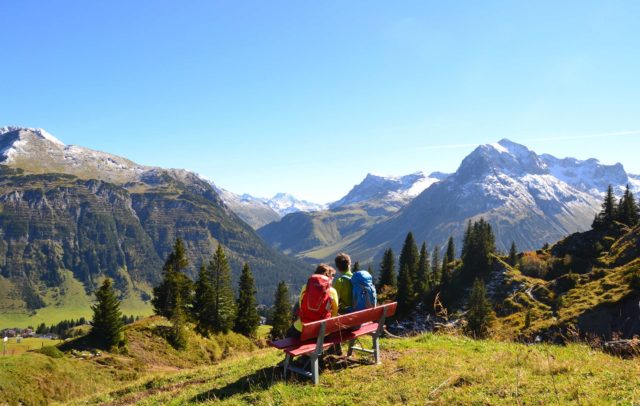 Tannberg Lech, Herbst, Wandern am Arlberg (c) Lech Zürs Tourismus