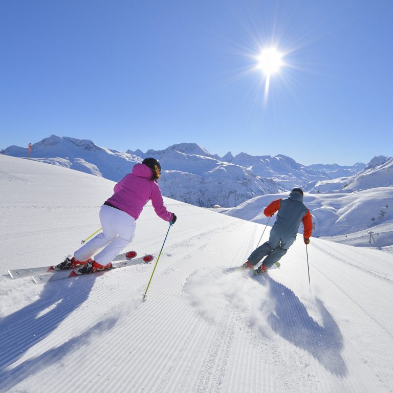 Skigebiet Lech Oberlech © Sepp Mallaun / Vorarlberg Tourismus