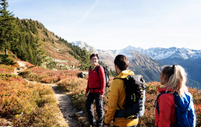 Herbstwanderung aufs Muttjöchle (c) Matthias Fend I Montafon Tourismus GmbH