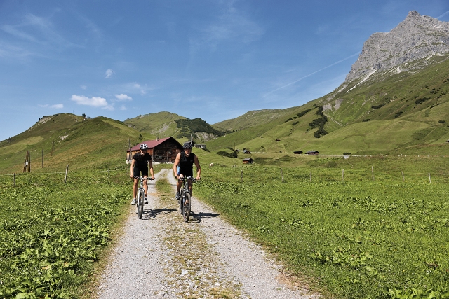 Warth Schröcken Mountainbikerunde Urlaub In Vorarlberg