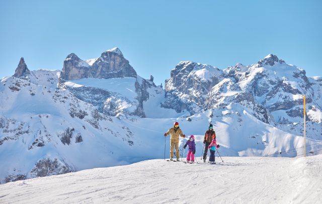 Familien Skitag im Montafon (c) Stefan Kothner I Montafon Tourismus