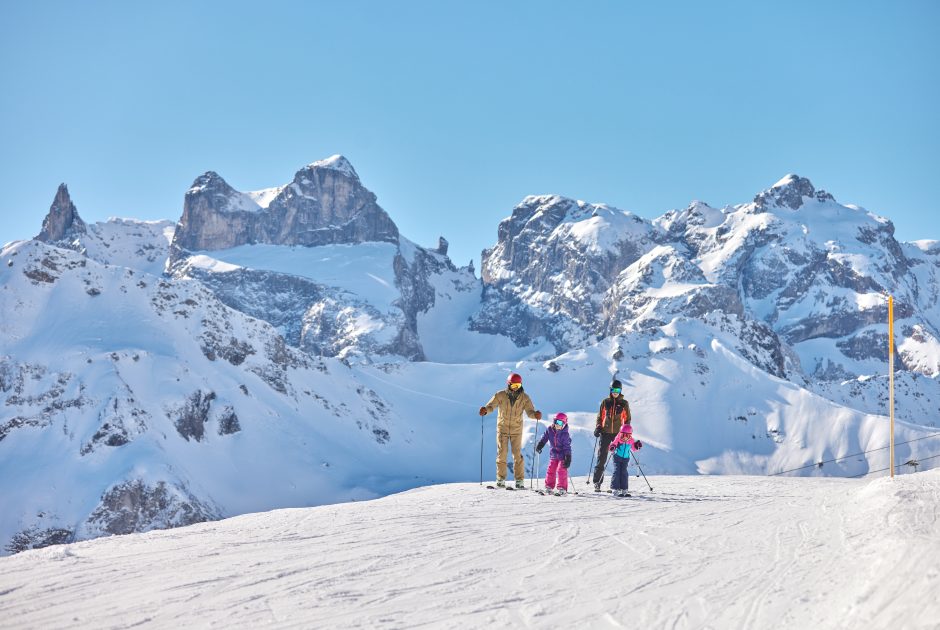 Familien Skitag im Montafon (c) Stefan Kothner I Montafon Tourismus