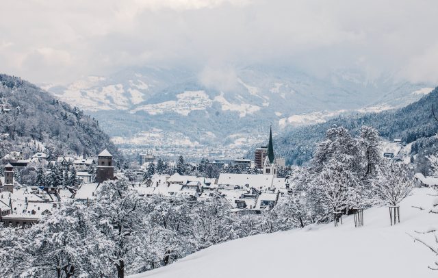 Feldkirch im Winter © Magdalena Türtscher / Stadtkultur und Kommunikation Feldkirch GmbH